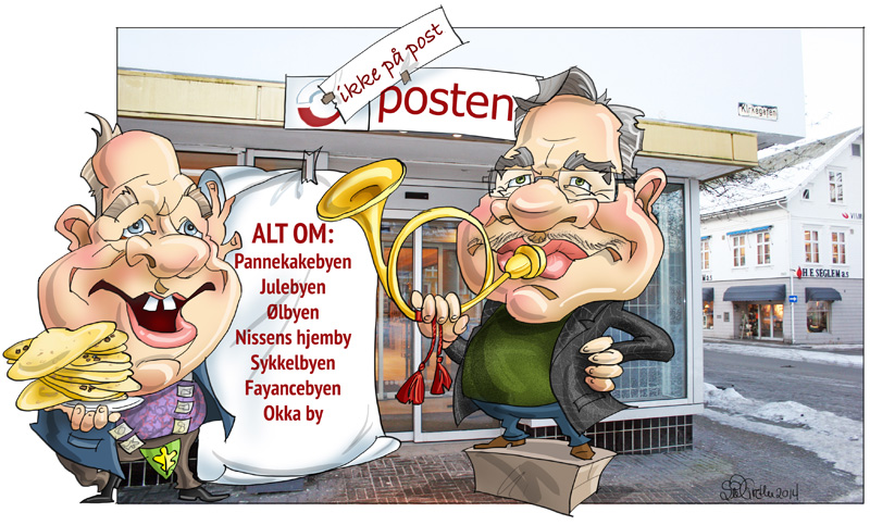 Fredagstegning 31.01.2014, Posten